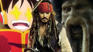 Eiichiro oda di one piece disegna jack sparrow in stile manga per tokyo comic con