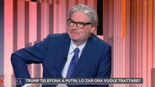 Perché del debbio è stato sostituito da giordano a dritto e rovescio