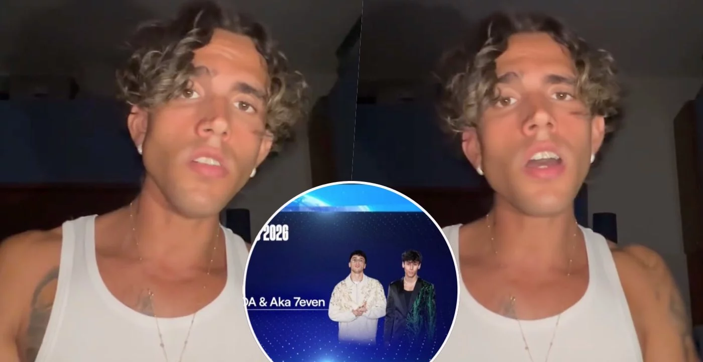 sanremo 2026 errori del tg1 sbaglia foto di aka7even