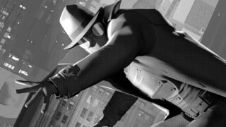 Scrittore di spider-man beyond the spider verse entusiasta dell’animazione di spider-man noir dei fan