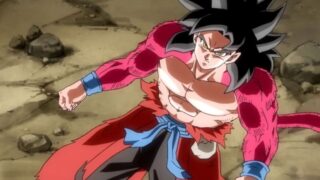 Dragon ball legends rivela la forma super saiyan 4 di goku che i fan desideravano