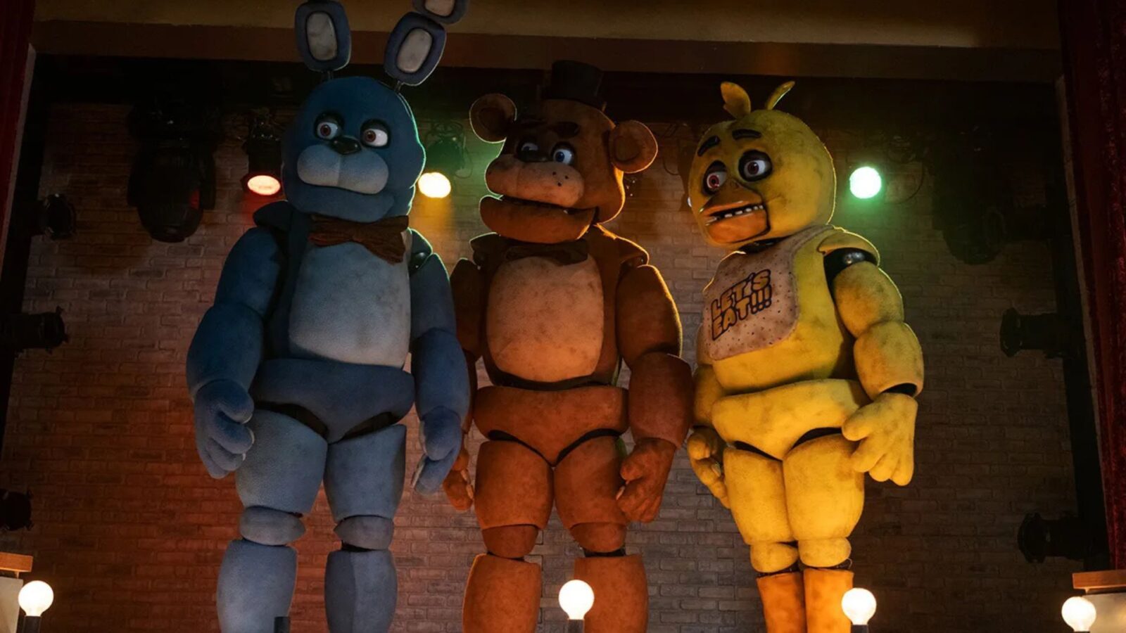 Animatronici di five nights at freddy s scomparsi dal primo film