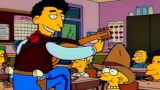 Cast dei simpsons a new york per lisa’s substitute con dustin hoffman