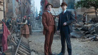 Young sherlock serie le prime immagini con hero fiennes tiffin