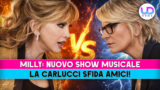 Milly carlucci lancia la sfida ad amici con un  show musicale su rai 1