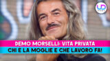 Demo morselli vita privata chi è la moglie e che lavoro fa