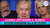 Claudio lippi rompe il silenzio: accuse durissime a mediaset e de filippi
