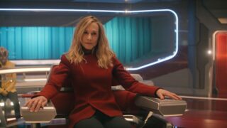Uss athena rovescia la separazione del saucer della enterprise-d di tng