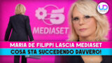 Maria de filippi lascia mediaset: ipotesi che scuote la tv italiana