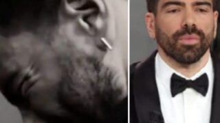 Gianluca gazzoli lacrime backstage sanremo 2026