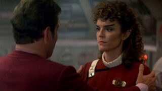 Star trek iv scena tagliata kirk chiede a saavik sul figlio di spock