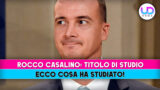 Rocco casalino quali titoli di studio ha