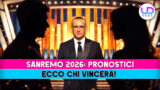 Sanremo 2026 chi vincerà: ecco le probabilità dei favoriti