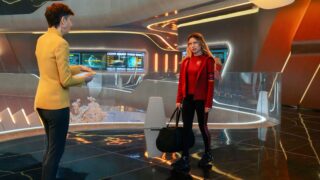 Bella shepard i luoghi preferiti in star trek starfleet academy set incredibili