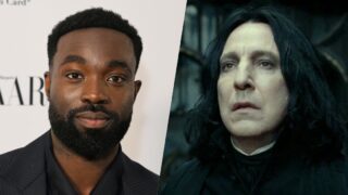 Harry Potter il  volto di Severus Piton minacciato di morte Vattene o ti ucciderò