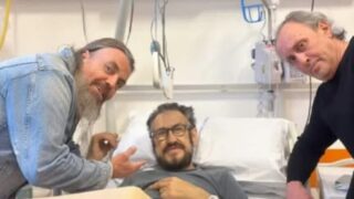 Marco giallini in ospedale, il medico rompe il silenzio e annuncia ora dovrà