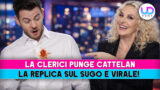 Antonella clerici punge alessandro cattelan sul sugo e la replica diventa virale