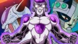 Tutte le trasformazioni di frieza in dragon ball classificate dalla più debole alla più forte