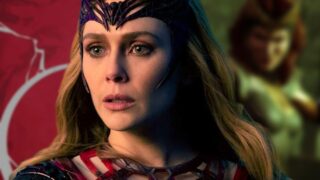Scarlet witch  aspetto riporta il suo primo costume verde ufficialmente