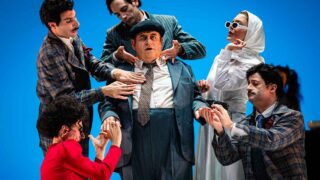 Gianni fantoni porta fantozzi a teatro una maschera tragica non una imitazione