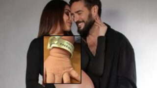 Alex Belli e Delia Duran annunciano la nascita del primo figlio Gabriel