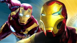 Armatura di iron man completamente nuova ispirata alle concept art degli avengers