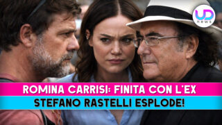Romina carrisi e stefano rastelli scontro tra ex marito rabbia esplosa