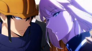 Jinwoo e cha hae-in nuovi design eleganti ufficiali di solo leveling