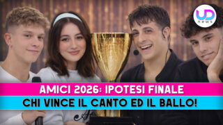 Amici 2026 ipotesi puntata finale ecco chi vince canto e ballo