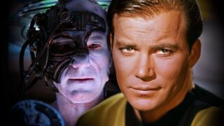 Captain kirk fighting the borg per la prima volta nel canone ufficiale di star trek