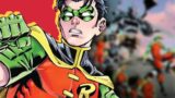 Batman debutta con costumi abbinati per il  team tutto robin