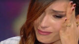 Caterina Balivo scoppia in lacrime in diretta e dice è dura ma bisogna vivere