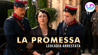 La Promessa Leocadia in manette Manuel e Curro nel caos della trama