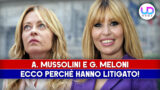 Alessandra Mussolini e Giorgia Meloni: origini e motivi della rivalità storica