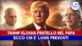 Trump elogia il fratello del papa: chi è louis prevost