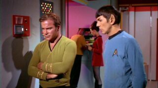 Leonard Nimoy reazione positiva a star trek ds9 Trials and Tribble-ations
