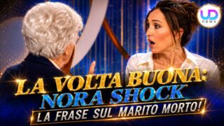 Frase choc sul marito morto a La Volta Buona: pubblico incredulo e social impazziti