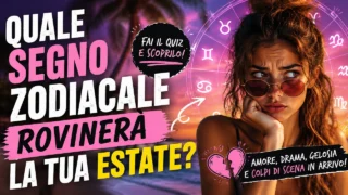 Segno zodiacale rovinerà la tua estate quiz