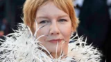 Sandra Hüller e Paweł Pawlikowski sul red carpet di Fatheland a Cannes 79