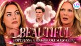 Beautiful anticipazioni 1-7 giugno 2026: hope confessa i sentimenti per finn e brooke è sconvolta