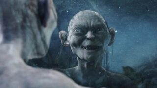 Gollum ispirato a Joaquin Phoenix nel film  signore degli anelli, parole di peter jackson