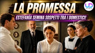 La Promessa anticipazioni: estefanía semina sospetti tra i domestici