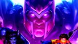 Magneto trasforma asteroidi in proiettili contro godzilla nel crossover infinity roar