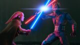 Star Wars Maul vs Vader power levels spiegati in Shadow Lord