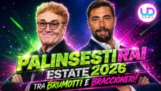 Palinsesti rai estate 2026: brumotti e bracconeri tra le poche vere novità