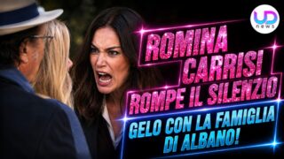 Romina carrisi rompe il silenzio: il gelo con la nuova famiglia di albano