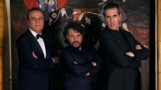 Spie per caso riprese nuova commedia con Christian De Sica Lillo e Paolo Calabresi