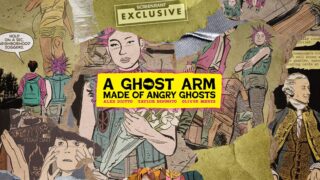 David Lynch e punk anni 90 in Oni Press A Ghost Arm Made of Angry Ghosts esclusiva