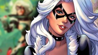 Black cat debutta  costume retro sci-fi: dettagli e perché è un capolavoro