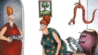Far side comics divertenti con battute spiazzanti e finali esplosivi